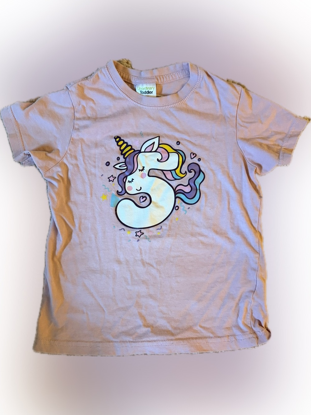 Girls size 5 birthday shirt